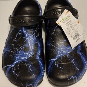Crocs(black/lightning bolts)